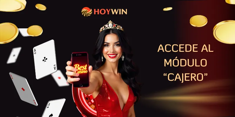 Accede al módulo “Cajero”